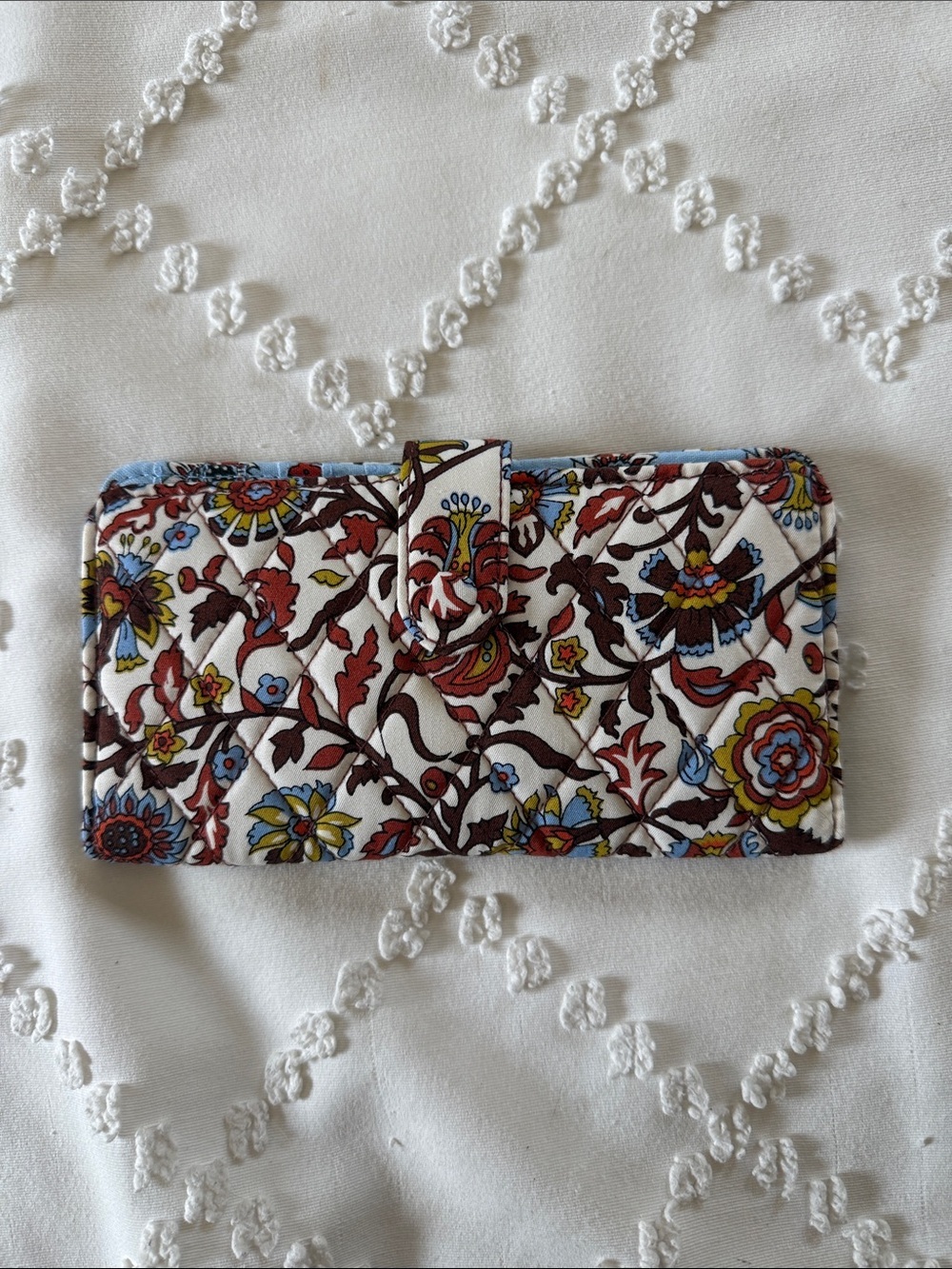 Vera Bradley Floral Quilted Wallet NWOT